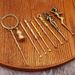 Brass Car Keychain Gourd Creative Ornament Pure Copper Unisex Bag Pendant Accessories Wholesale_maomaolike.com