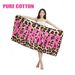 Bath Towels Printing Cut Terry Dense Water Absorption Seaside Swimming Pure Cotton Beach Towel_maomaolike.com