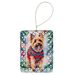 Australian Terrier Christmas Porcelain Ornament Christmas Tree Hanging Decorations For Home Christmas Holiday, Rectangle, Gift, Multicolor_maomaolike.com