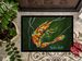 Green Waters Shrimp Doormat Front Door Mat Indoor Outdoor Rugs For Entryway, Non Slip Washable Low Pile, 24H X 36W_maomaolike.com