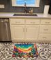 Cactus In Color Memory Foam Kitchen Mat Machine Washable Anti-Fatigue Mat Cushion Comfort Bath Mat Or Kitchen Rug_maomaolike.com