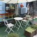 3 Piece Patio Bistro Set Of Foldable Round Table And Chairs_maomaolike.com