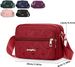 Quilted Crossbody Bags For Women - Oxford Cloth Multi-Layer Shoulder Handbag With Wide Strap -Casual Embroidery Business Bag_maomaolike.com