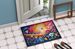 Lisianthus In Color Doormat Front Door Mat Indoor Outdoor Rugs For Entryway, Non Slip Washable Low Pile, 24H X 36W_maomaolike.com