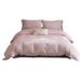 Maroch Spanish Charm Simple Elegant Striped Luxury Silk Bedding Autumn Winter Long Staple Cotton Brushed Four-Piece Set_maomaolike.com