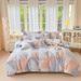 100% Brushed Cotton Four-Piece Double 1.8m Bedding Set Bed Sheet Company Event Gift Foreign Trade Available For Dropshipping_maomaolike.com