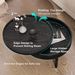 Modern Round Wood Rotating Tray Coffee Table With Storage & Metal Legs_maomaolike.com