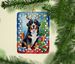 Bernese Mountain Dog Christmas Reindeer Porcelain Ornament Christmas Tree Hanging Decorations For Home Christmas Holiday, Rectangle, Gift, Multicolor_maomaolike.com
