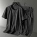 men's clothing Summer Suit Tang Suit Middle-aged and Elderly Summer Suit Men's Chinese Style Cotton and Linen Short Sleeve Shorts Hanfu Retro Suit_maomaolike.com