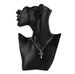 Fine 925 Sterling Silver Angel Noble Crystal Cross Pendants Necklace For Women Luxury Party Wedding Jewelry Christmas_maomaolike.com