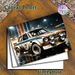 Vintage Rally Car Painting Poster, Moody Rainy Night Gritty Race Car Scene Poster, Realistic Dynamic Automotive Artwork Ideal For Garage, Man Cave Or_maomaolike.com