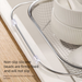 Drain Retractable Vegetable Washing Basket Kitchen Dish Draining Storage Rack Sink Dishwashing_maomaolike.com