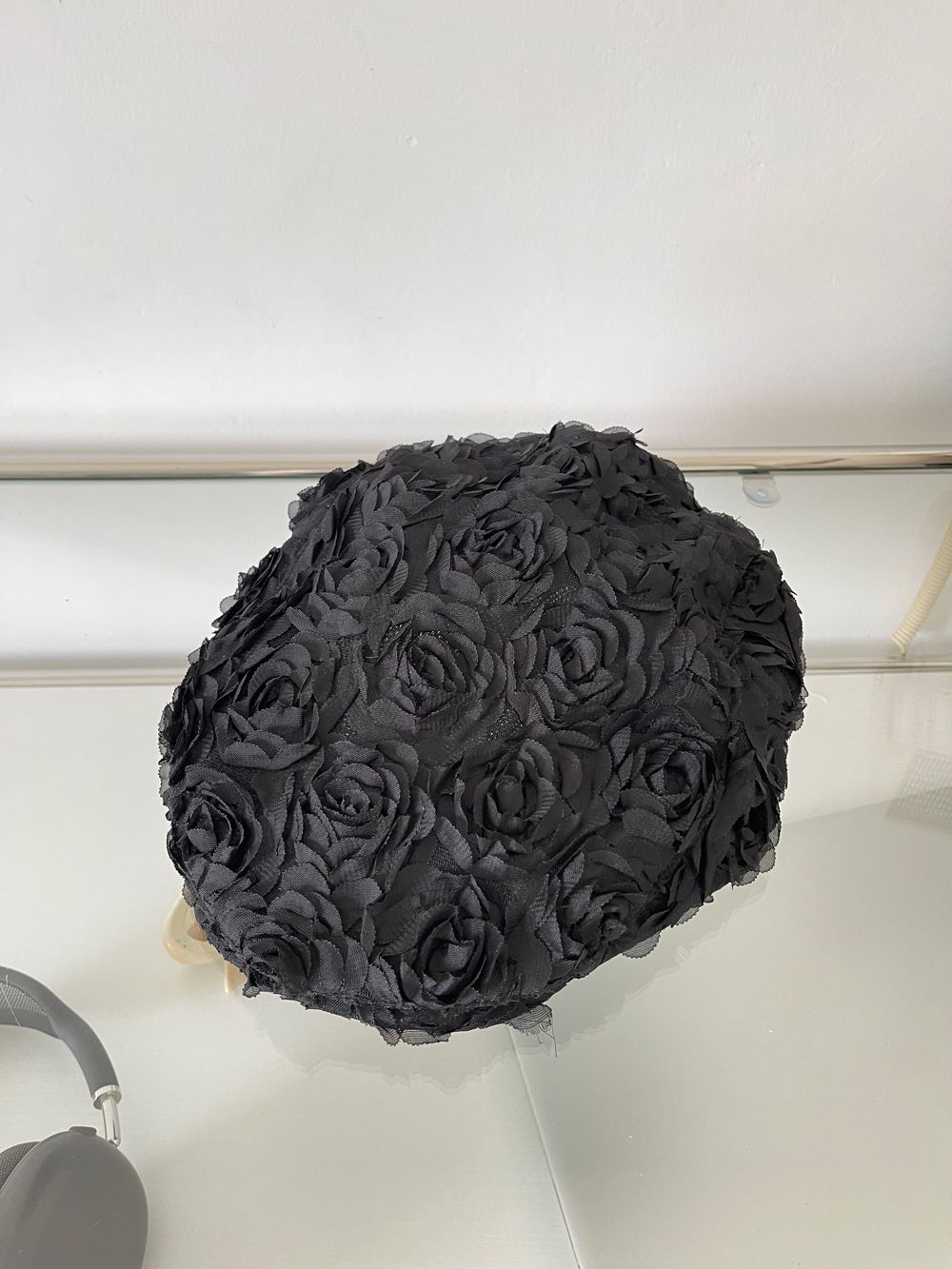 Hot Sale Rose Floral Cap Women's Mesh Thin Octagonal Ladie Caps Retro Gatsby Hats Hip Hop Berets Cabbie Beret For Male Gorras_maomaolike.com