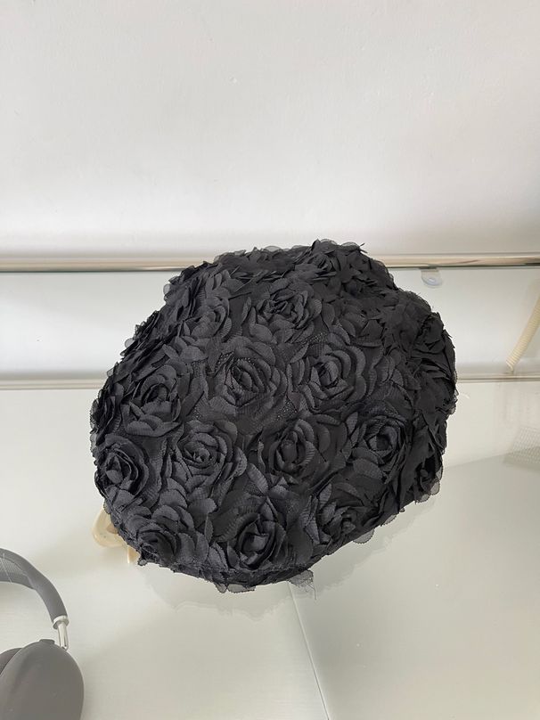 Hot Sale Rose Floral Cap Women's Mesh Thin Octagonal Ladie Caps Retro Gatsby Hats Hip Hop Berets Cabbie Beret For Male Gorras_maomaolike.com