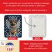 German Shepherd My Angel Porcelain Ornament Christmas Tree Hanging Decorations For Home Christmas Holiday, Rectangle, Gift, Multicolor_maomaolike.com