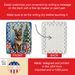 Belgian Tervuren Christmas Reindeer Porcelain Ornament Christmas Tree Hanging Decorations For Home Christmas Holiday, Rectangle, Gift, Multicolor_maomaolike.com