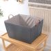 Rattan Woven Snack Foldable Straw Toy With Handle Storage Laundry Miscellaneous Basket_maomaolike.com