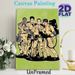 Ghostbusters Themed Painting Poster, Bold Comic-Style Team Illustration Poster, Nostalgic Pop Culture Decor Ideal For Living Room, Game Room_maomaolike.com
