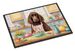 Decorating Easter American Water Spaniel Doormat Front Door Mat Indoor Outdoor Rugs For Entryway, Non Slip Washable Low Pile, 24H X 36W_maomaolike.com