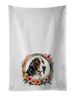 Basset Hound And Flowers Kitchen Towel Set Of 2 White Dish Towels Decorative Bathroom Hand Towel For Hand, Face, Hair, Yoga, Tea, Dishcloth, 19 X 28", White_maomaolike.com