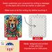 Beagle Christmas Porcelain Ornament Christmas Tree Hanging Decorations For Home Christmas Holiday, Rectangle, Gift, Multicolor_maomaolike.com
