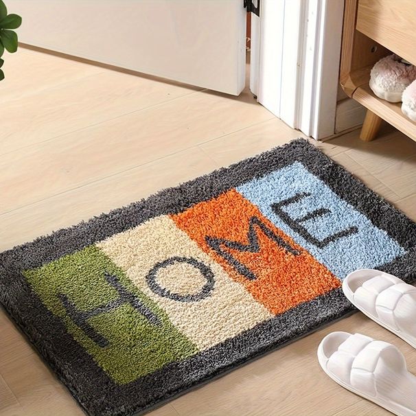 Cute Bath Mat, Flocking Bathroom Rugs, Sunrise Boho Bathroom Rug Non-Slip, Bath Room Cute Cartoon Doormat For Kitchen,Bathroom And Foyer (Home, 16x24)_maomaolike.com