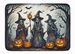 Witches Spooky Halloween Memory Foam Kitchen Mat Machine Washable Anti-Fatigue Mat Cushion Comfort Bath Mat Or Kitchen Rug_maomaolike.com