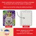 Samoyed King Of Mardi Gras Porcelain Ornament Christmas Tree Hanging Decorations For Home Christmas Holiday, Rectangle, Gift, Multicolor_maomaolike.com