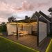 Pergola,Electric Louvered Sun Shade With Remote & LED Light, 2-in-1 Decor & Lighting, Outdoor Indoor Shutter Canopy_maomaolike.com