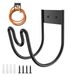 2Pack Heavy Duty Garden Hose Holder Stainless Steel Hose Hook Metal Hose Rack Reel Organizer For Water Hose Extension Cords_maomaolike.com