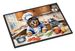 Tibetan Mastiff The Chef Doormat Front Door Mat Indoor Outdoor Rugs For Entryway, Non Slip Washable Low Pile, 24H X 36W_maomaolike.com