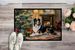 Australian Shepherd Cozy Christmas Doormat Front Door Mat Indoor Outdoor Rugs For Entryway, Non Slip Washable Low Pile, 24H X 36W_maomaolike.com
