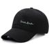 Unisex Cotton soft top letters baba mama embroidered baseball cap Cotton cap cap_maomaolike.com