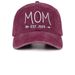 Unisex Washed cotton DAD MOM 3D embroidered baseball cap Cotton duck hat Dad hat Hip Hop hat_maomaolike.com