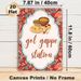 Indian Gol Gappe Themed Painting Poster, Vibrant Ethnic-style Culinary Art Poster, Brings Authentic Culinary Charm, Ideal For Restaurant And Dining_maomaolike.com