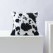 Home Furniture Cow Pattern Plush Double Sided Car Hug Pillow Cover Home Literary Style Color Matching Pillow Cushion Cover_maomaolike.com