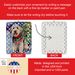Wheaten Terrier Christmas Porcelain Ornament Christmas Tree Hanging Decorations For Home Christmas Holiday, Rectangle, Gift, Multicolor_maomaolike.com