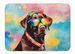 Chocolate Labrador Hippie Dawg Memory Foam Kitchen Mat Machine Washable Anti-Fatigue Mat Cushion Comfort Bath Mat Or Kitchen Rug_maomaolike.com