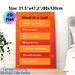 Spanish Classroom Rules Painting Poster, Vibrant Orange-toned Structured Text Poster, Clearly Outlines Classroom Conduct Guidelines To Maintain_maomaolike.com