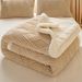 Cross-Border Taffeta Winter Thickened Double-Layer Multi-Functional Throw Lamb Fleece Sofa Air Conditioning Nap Blanket_maomaolike.com