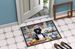 Black Labrador Retriever The Chef Doormat Front Door Mat Indoor Outdoor Rugs For Entryway, Non Slip Washable Low Pile, 24H X 36W_maomaolike.com