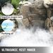 VEVOR Mist Maker 12 Head Ultrasonic Mist Fogger With Waterproof Power Supply Ultrasonic Fogger Humidifier Stainless Steel Pond Mister Fogger 7kg/h_maomaolike.com
