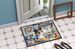 Australian Shepherd The Chef Doormat Front Door Mat Indoor Outdoor Rugs For Entryway, Non Slip Washable Low Pile, 24H X 36W_maomaolike.com