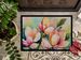 Mississippi Magnolia In Watercolor Doormat Front Door Mat Indoor Outdoor Rugs For Entryway, Non Slip Washable Low Pile, 24H X 36W_maomaolike.com