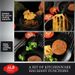 Cooking Utensil Set Premium 5 Piece Kitchen Utensil Set - Stainless Steel Handle And Nylon Faucet, Non-Stick, Heat Resistant, For Home, Kitchen Gift_maomaolike.com