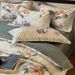 2 Skin-Friendly 100S Pima Four-Piece Set American Country Style Digital Print Pure Cotton Duvet Cover Bedding_maomaolike.com