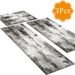 Three-piece Kitchen Rug Set, Non-slip And Washable, Abstract Pattern Kitchen Hallway Rug, Soft And Comfortable, Suitable For Sinks, Floors, Entrances, Hallways And Bathrooms._maomaolike.com