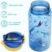 600ml/20oz Children's Cup Silicone Spout Tritan Material Leak-proof Plastic Summer Water Bottle With Straw_maomaolike.com