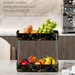 Dining Tea Table Spice Ornament Desktop Water Cup Bar Counter High-end Kitchen Storage Rack_maomaolike.com