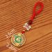 Gold-Plated Zakira Pendant Wealth Gathering No Taboo Peace Joy Fortune Amulet Bag Accessories Car Keychain_maomaolike.com